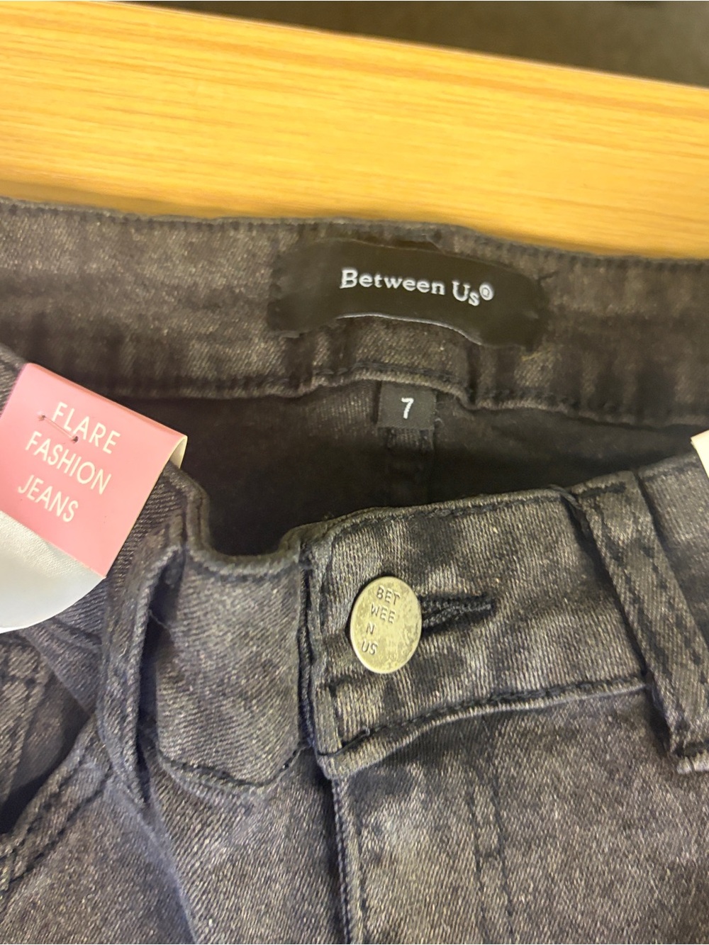 Between Us® Kids' Black Bootcut Jeans - Size 7